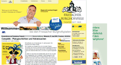 Desktop Screenshot of burghofspiele-friesach.at